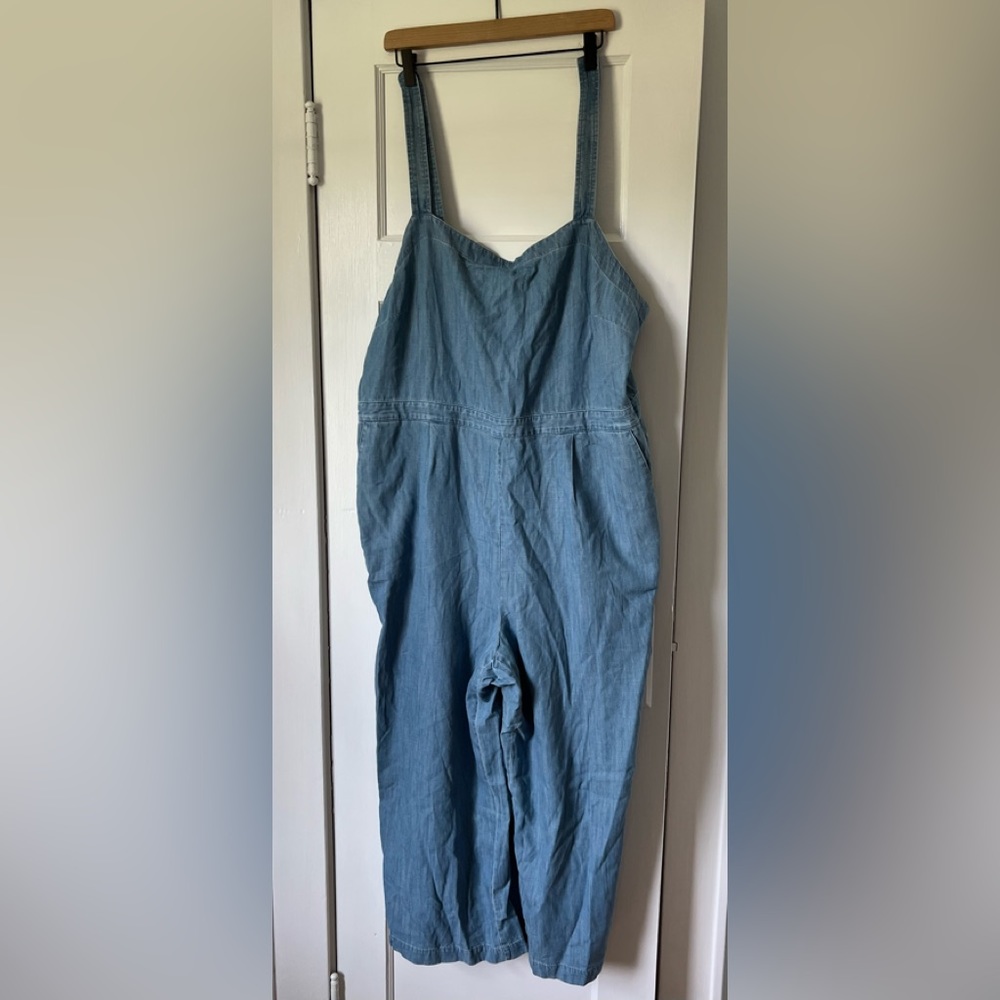 JCrew Wide Legs Overall
